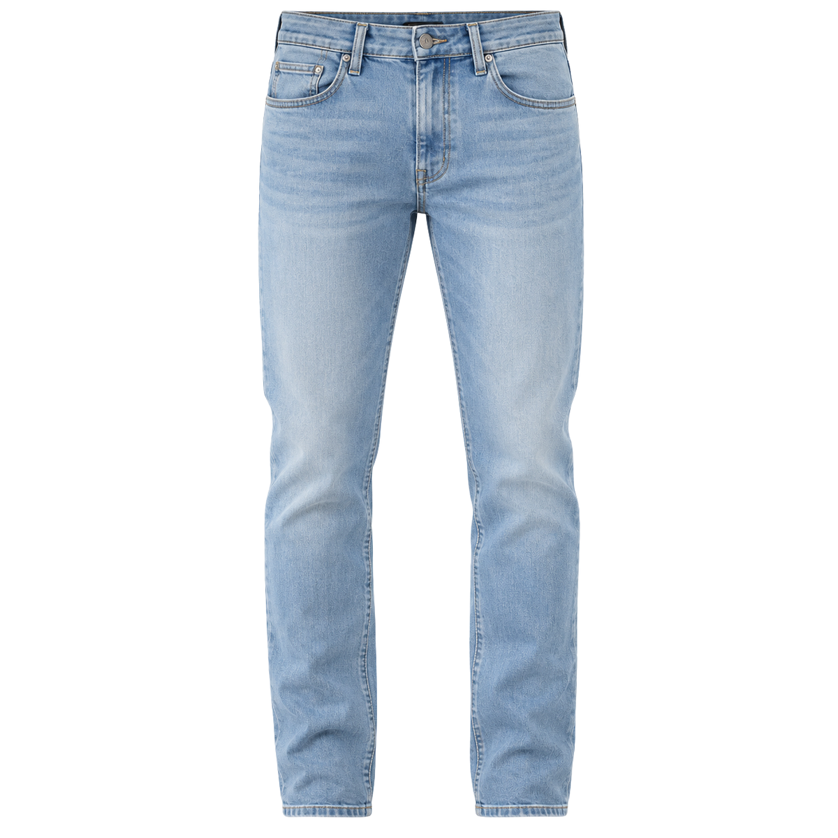 Premium Slim Fit Denim Jeans – Light Blue Wash | LAVVENZIA