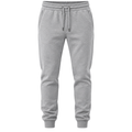 Premium Cotton Blend Tapered Joggers – Light Grey | LAVVENZIA